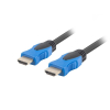 Kabel Lanberg CA-HDMI-20CU-0005-BK (HDMI M - HDMI M; 0,50m; kolor czarny)