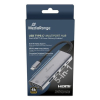MediaRange MRCS511 huby i koncentratory USB Type-C 480 Mbit/s Srebrny