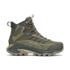 Buty turystyczne wysokie Merrell Moab Speed 2 Thermo Mid WP - triple black rozmiar: 46_5