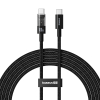 Kabel Baseus Gem Typ C-Typc C 100W 2m (czarny)