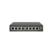 LevelOne Hilbert 8-portowy gigabitowy przełącznik PoE Smart Lite - 802.3at/af PoE - 8 wyjść PoE - Budżet mocy 112,8 W