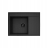 Zlewozmywak PYRAMIS CAMEA (68x50) 1B 1D L Black Edi