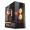 COUGAR GehĂ¤use Midi-Tower CFV235 Vision, ARGB, Glas, Schwarz