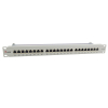 Wyposaż 19-calowy panel krosowy 24xRJ45 Cat6a FTP 1U 500MHz RAL7035