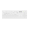 CHERRY AK-C8100F-FU1-W/GE klawiatura Biuro RF Wireless QWERTZ Niemiecki Biały