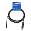 Kabel SAVIO  CL-105 (2-Pin  - Euro ; 3m; kolor czarny)