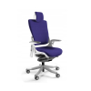 Fotel biurowy Wau 2 BL412 tkanina navyblue/biały