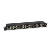 Wyposaż 19-calowy panel krosowy 48xRJ45 Cat6 FTP 1U 250MHz RAL9005