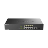 D-Link DGS 1010MP - Switch - niezarządzalny - 8 x PoE++ 1 - Switch - 1 Gbps