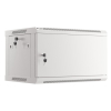 LANBERG SZAFA WISZĄCA RACK 19" 6U 600X450 DRZWI METALOWE SZARA (FLAT PACK) WF01-6406-00S