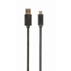 Kabel GEMBIRD CCP-USB3-AMCM-6 (USB 3.0 M - USB typu C M; 1,8m; kolor czarny)