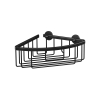 TESA ALUXX BLACK Aluminium Do zawieszenia na ścianę Koszyk prysznicowy