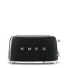 Toster Smeg TSF02BLEU czarny 4 kromek, metalowa obudowa