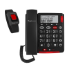Amplicomms BigTel 50 Alarm Plus DE/FR Analogowy Telefon Ciemnoszary (ATL1424096)
