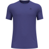 Bielizna termoaktywna z krótkim rękawem Odlo BL TOP crew neck l/s MERINO 160 roz. L Niebieska