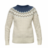 Sweter damski Fjallraven Ovik Knit Sweater - glacier green, rozmiar: m
