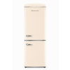 Lodówka Retro Ravanson LKK-315RC 597mm x 707mm x 1943 mm | 315l | Total No Frost | klasa E | kremowy