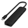 Satechi 7-in-1 USB-C Slim Multiport Adapter with Ethernet - adapter do urządzeń mobilnych (USB-C PD, 2x USB-A, HDMI 4K, Ethernet, czytnik kart micro/S