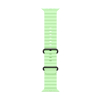 Apple Pasek 49mm Neon Żółty Ocean Band - Tytanowy Czarny