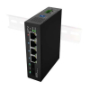 SWITCH LANBERG LIGHT INDUSTRIAL POE 1XBT 3XAT 2XSFP DIN NIEZARZĄDZALNY GIGABIT ETHERNET