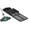 WERA zestaw końcówek z grzechotką typu T 1/4" 17 części w etui KRAFTFORM KOMPAKT 400 RA SET1