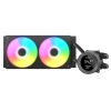 COUGAR Poseidon Vistek ARGB 240 AiO Liquid Watercooling - Black