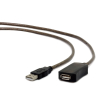 Kabel GEMBIRD UAE-01-10M (USB M - USB F; 10m; kolor czarny)