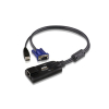 ATEN KA7570-AX kabel KVM Czarny, Niebieski, Metaliczny