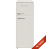 Lodówka Retro Ravanson LKK-210RC (545mm x 1470mm x 585 mm; 157l; Klasa A++; kremowy) (WYPRZEDAŻ)