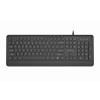 GEMBIRD KLAWIATURA PRZEWODOWA MULTIMEDIALNA SLIM, USB 5 KLAWISZY HOTKEYS, US LAYOUT, CZARNA