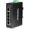TRENDnet Industrie Switch  5 Port Gbit IP30 DIN-Rail  Metall