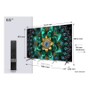 Telewizor TCL 65Q6C QD-Mini LED 65'' 4K Ultra HD Google TV Dolby Atmos DVB-T2 Metaliczny