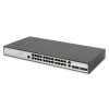 Digitus Przełącznik Gigabit Ethernet Layer 2, 24-portowy, 2x RJ45/SFP-Combo + 2 x porty SFP Uplink