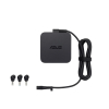 ASUS U65W-01 Universal Mini Mulit-tips Adaptor adapter zasilający/ inwentor Wewnątrz/Na wolnym powietrzu 65 W Czarny