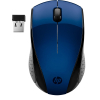 Mysz HP Wireless Mouse 220 Lumiere Blue bezprzewodowa niebieska 7KX11AA