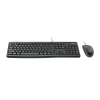 Zestaw klawiatura + mysz Logitech MK120 920-002562 (membranowa; USB 2.0; (US); kolor czarny; optyczna; 1000 DPI)