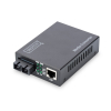 Digitus DN-82020-1 konwerter sieciowy 100 Mbit/s 1310 nm Multifunkcyjny Czarny