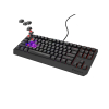 KLAWIATURA DLA GRACZY GENESIS THOR 230 TKL CZ/SK RGB MECHANICZNA OUTEMU RED CZARNA HOT SWAP