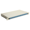 Equip LWL-SpleiĂźkasten 24-Port LC-Duplex OS2 1U komplett  gr