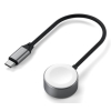 Satechi USB-C Fast Charging Cable - kabel ładujący USB-C do Apple Watch, 5W 20 cm (space gray)