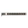 GEMBIRD LISTWA ZASILAJĄCA RACK 19" PDU EG-PDU-014-FC14 1U, 16A, 8X FRANCUSKIE GNIAZDO, WTYK C14, KABEL 3M