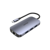 UNITEK D1071A hub i koncentrator USB 3.0 SuperSpeed 5 Gb/s Srebrny
