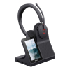 Yealink WH68 Workstation Zestaw słuchawkowy Przewodowy i Bezprzewodowy Opaska na głowę Połączenia/muzyka USB Type-C Bluetooth Podstawka do ładowania C