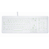 CHERRY AK-C7000 klawiatura Medyczna USB QWERTZ Niemiecki Biały