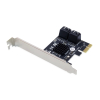 CONCEPTRONIC SATA 1xPCIe2.0 Card 4-Port 4xSATA3.0      6Gbps