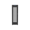Lanberg FF01-6842-23BL stojak 42U Stojak wolnostojący Czarny