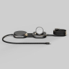 ZENS Charging Cable USB C-C Pro 3 - magnetyczny kabel USB C-C do ładowania przewodowego do 240 W, wspiera Qi2 15 W, możliwość ładowania 3 urządzeń jed