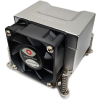 Inter-Tech Q-5 Procesor Radiator 6 cm Czarny, Srebrny 1 szt.