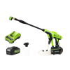 24V Myjka ciśnieniowa GREENWORKS G24PWK4 - Zestaw ładowarka + akumulator 4Ah - 5105307UB