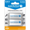 Zestaw akumulatorków everActive EVHRL14-5000 (5000mAh ; Ni-MH)